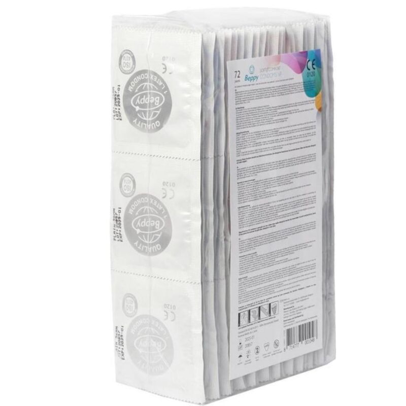 La marca BEPPY nos facilita esta imagen de su producto BEPPY - PRESERVATIVOS NATURALES 72 UNITS para nuestro catálogo.