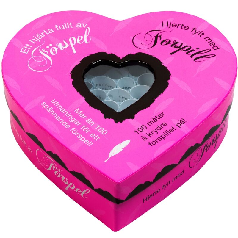 La marca TEASE&PLEASE nos facilita esta imagen de su producto TEASE & PLEASE - CORAZÓN LLENO DE PRELIMINARES para nuestro catálogo.