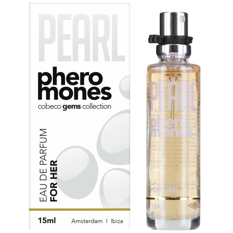 La marca COBECO - MALE nos facilita esta imagen de su producto COBECO - PEARL PHEROMONES PERFUME FEROMONAS FEMENINO 15 ML para nuestro catálogo.