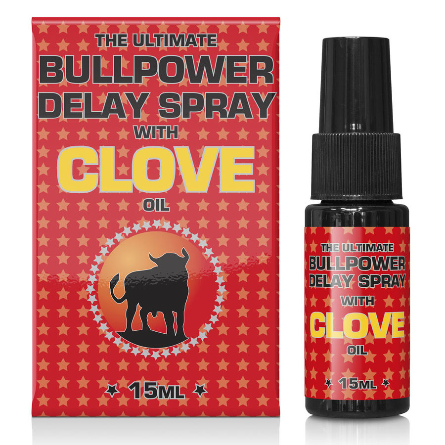 La marca COBECO - CBL nos facilita esta imagen de su producto COBECO - BULL POWER CLOVE DELAY SPRAY 15ML para nuestro catálogo.