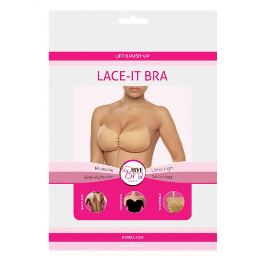 La marca BYE BRA - BRAS nos facilita esta imagen de su producto BYE-BRA - LACE-IT REALZADOR PUSH-UP BEIGE COPA B para nuestro catálogo.