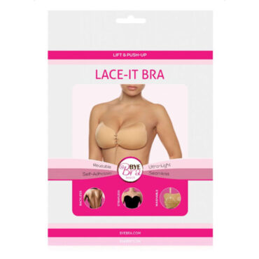 La marca BYE BRA - BRAS nos facilita esta imagen de su producto BYE-BRA - LACE-IT REALZADOR PUSH-UP BEIGE COPA D para nuestro catálogo.