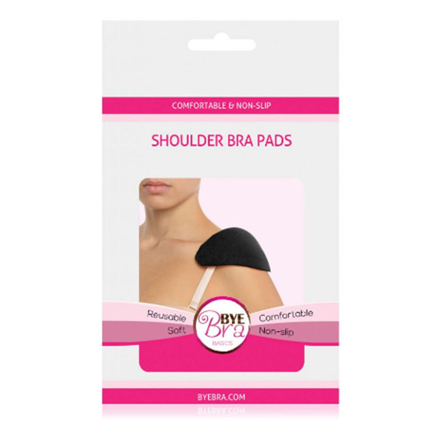 La marca BYE BRA - ACCESSORIES nos facilita esta imagen de su producto BYE-BRA - PROTECTORES HOMBRO SOSTEN NEGRO para nuestro catálogo.