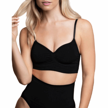 La marca BYE BRA - BRAS nos facilita esta imagen de su producto BYE-BRA - MEDIUM CONTROL SUJETADOR SIN COSTURAS NEGRO TALLA S para nuestro catálogo.