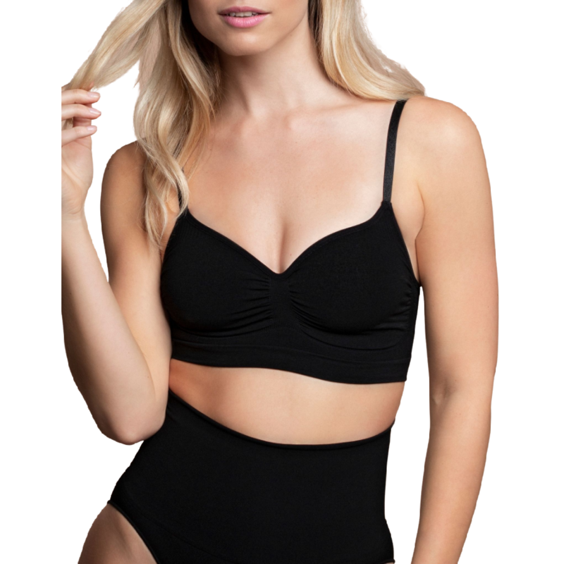 La marca BYE BRA - BRAS nos facilita esta imagen de su producto BYE-BRA - MEDIUM CONTROL SUJETADOR SIN COSTURAS NEGRO TALLA L para nuestro catálogo.