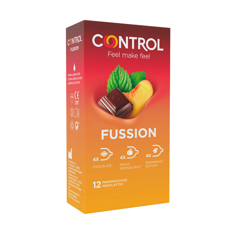 La marca CONTROL CONDOMS nos facilita esta imagen de su producto CONTROL - FUSSION PRESERVATIVOS 12 UNIDADES para nuestro catálogo.