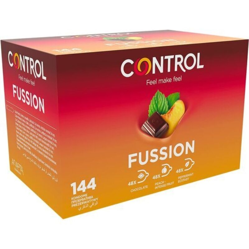 La marca CONTROL CONDOMS nos facilita esta imagen de su producto CONTROL - ADAPTA FUSSION PRESERVATIVOS 144 UNIDADES para nuestro catálogo.
