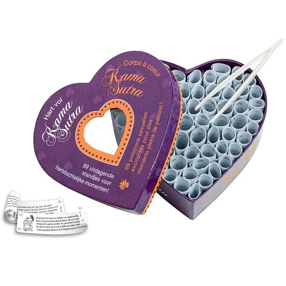 La marca TEASE&PLEASE nos facilita esta imagen de su producto TEASE & PLEASE - HART VOL KAMA SUTRA & CORPS A COEUR KAMA SUTRA para nuestro catálogo.