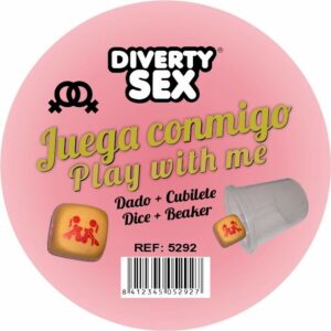 La marca DIABLO PICANTE nos facilita esta imagen de su producto DIABLO PICANTE - DADO DURO DORADO POSTURAS CHICAS CON CUBILETE para nuestro catálogo.