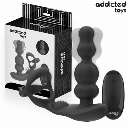 La marca ADDICTED TOYS nos facilita esta imagen de su producto ADDICTED TOYS - MASAJEADOR PROSTÁTICO ROTATORIO CONTROL REMOTO para nuestro catálogo.