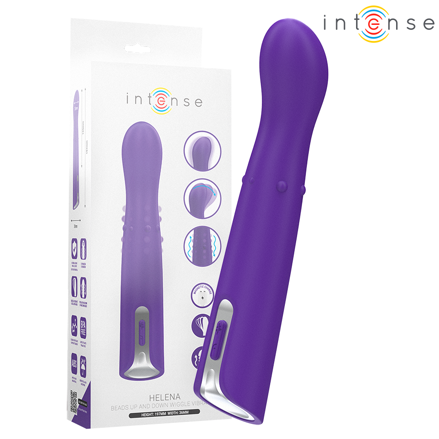 La marca INTENSE FUN nos facilita esta imagen de su producto INTENSE - HELENA VIBRADOR UP & DOWN MODO BEADS 13