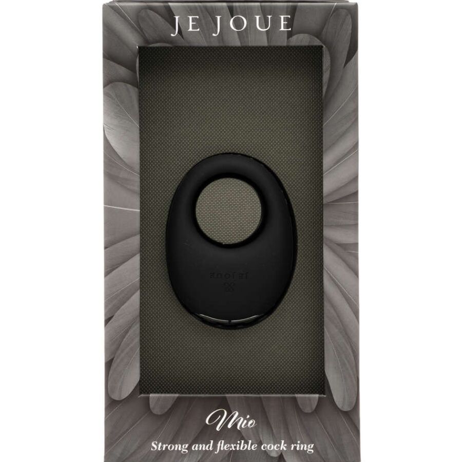 La marca JE JOUE nos facilita esta imagen de su producto JE JOUE - MIO ANILLO PARA EL PENE VIBRADOR FUERTE Y FLEXIBLE NEGRO para nuestro catálogo.