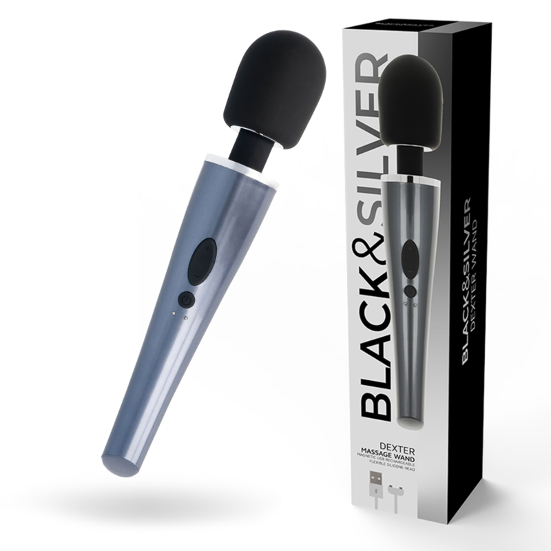 La marca BLACK&SILVER nos facilita esta imagen de su producto BLACK&SILVER - DEXTER MASSAGE WAND para nuestro catálogo.