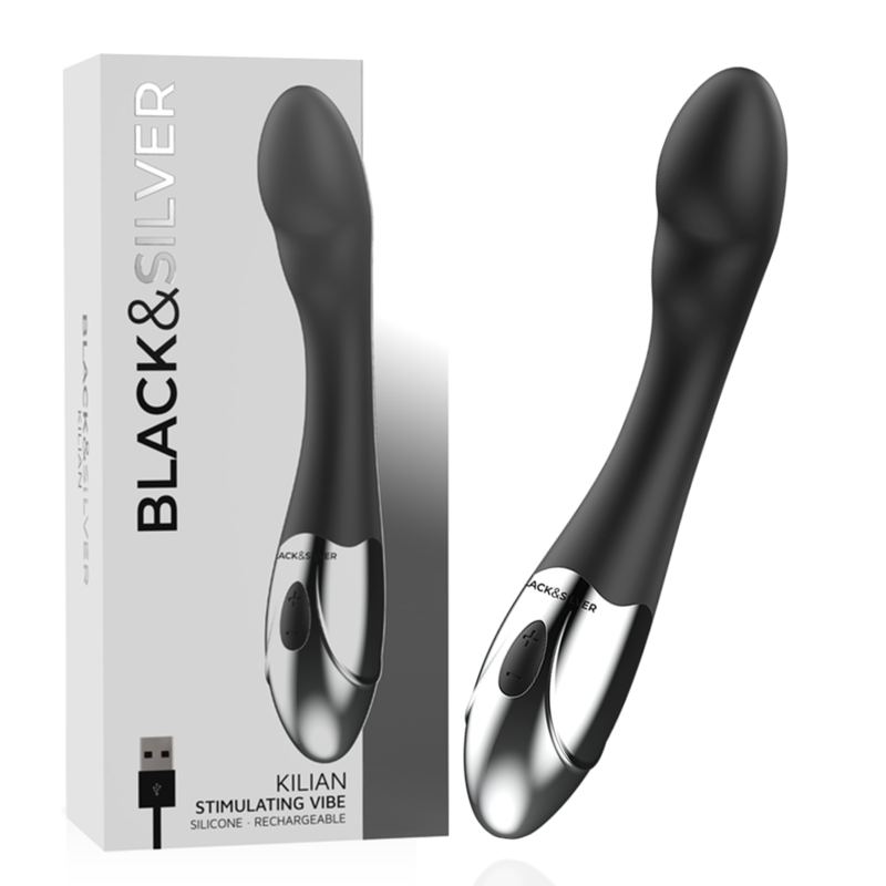 La marca BLACK&SILVER nos facilita esta imagen de su producto BLACK&SILVER - KILIAN VIBRADOR PUNTO G para nuestro catálogo.