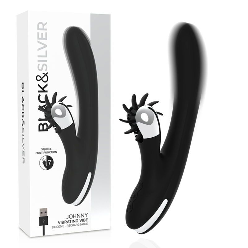 La marca BLACK&SILVER nos facilita esta imagen de su producto BLACK&SILVER - BUNNY JOHNNY VIBRATING VIBE para nuestro catálogo.