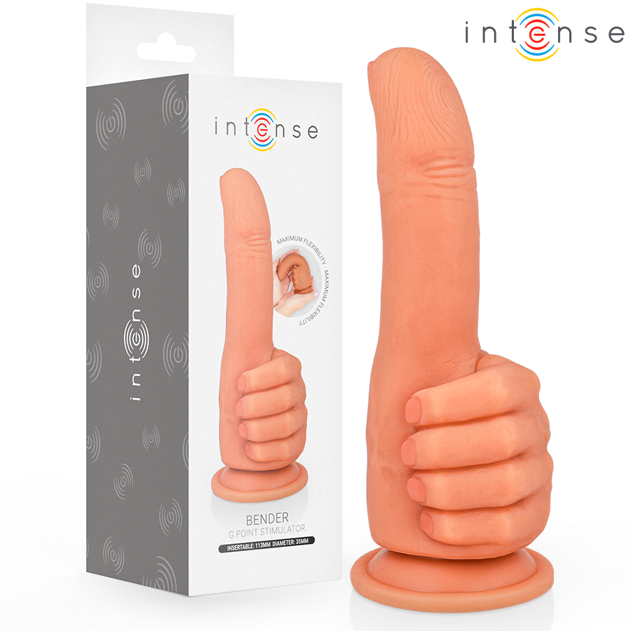 La marca INTENSE FUN nos facilita esta imagen de su producto INTENSE - BENDER ESTIMULADOR PUNTO·G MANO FLEXIBLE 11