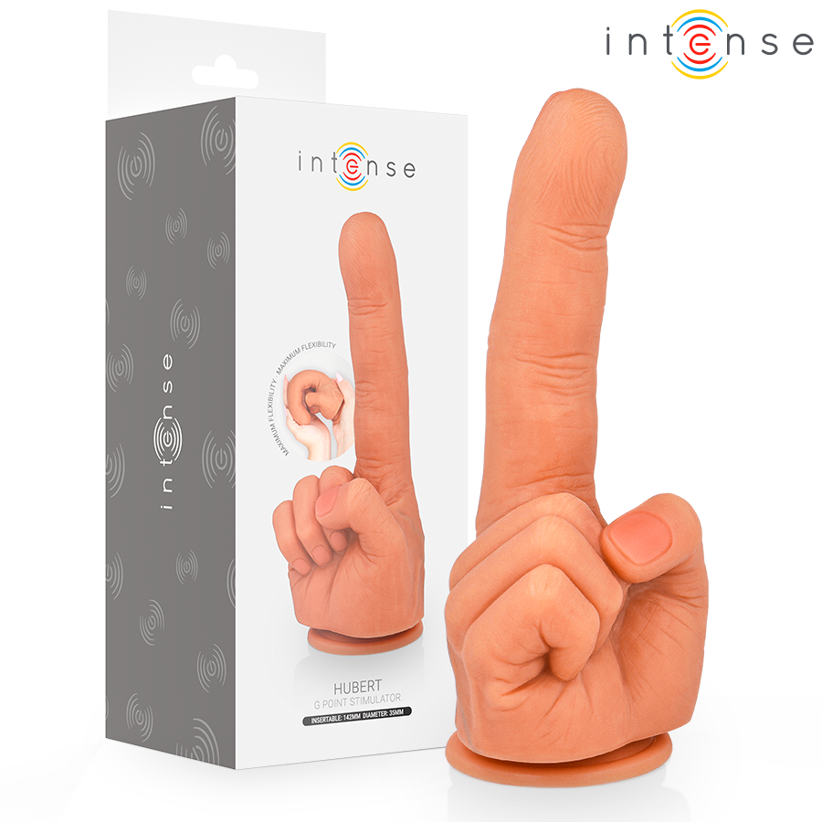 La marca INTENSE FUN nos facilita esta imagen de su producto INTENSE - HUBERT ESTIMULADOR PUNTO·G MANO FLEXIBLE 14