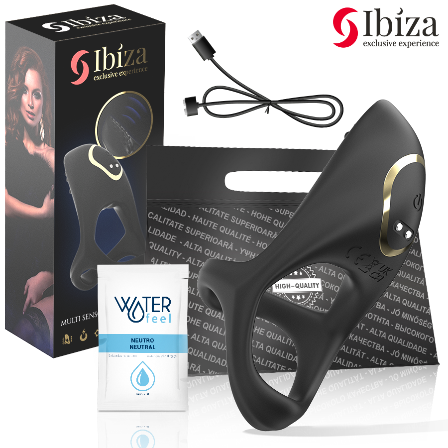 La marca IBIZA TECHNOLOGY nos facilita esta imagen de su producto IBIZA - ANILLO PARA PENE MULTISENSORIAL para nuestro catálogo.