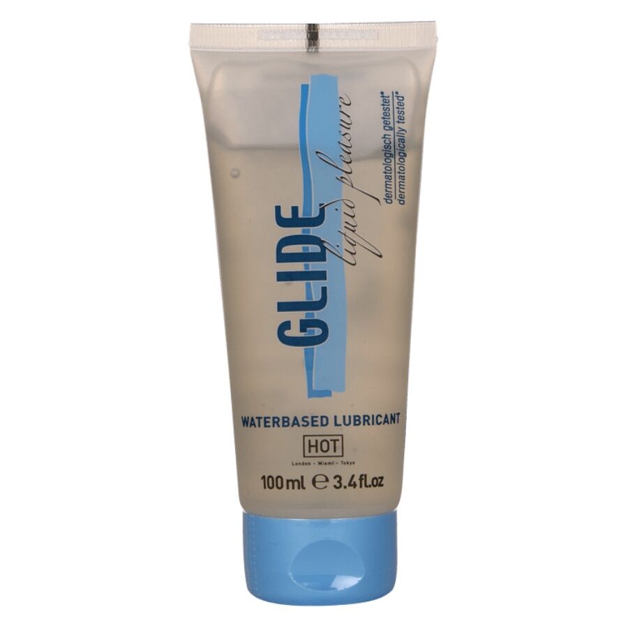 La marca HOT nos facilita esta imagen de su producto HOT - GLIDE LIQUID PLEASURE LUBRICANTE BASE AGUA 100 ML para nuestro catálogo.