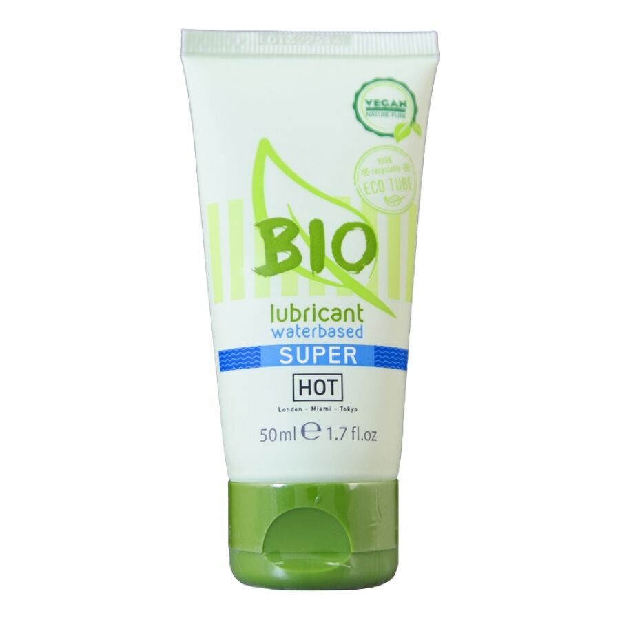 La marca HOT nos facilita esta imagen de su producto HOT - BIO LUBRICANT LUBRICANTE BIO BASE AGUA SUPERGLIDE 50 ML para nuestro catálogo.