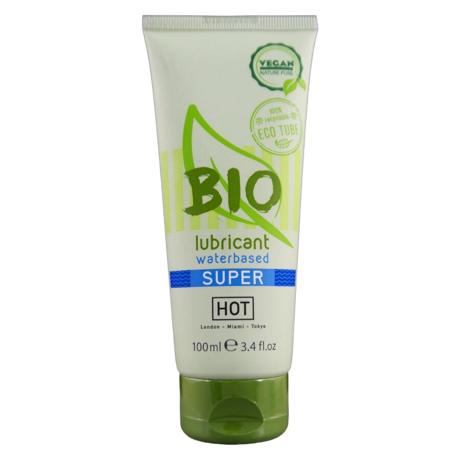 La marca HOT nos facilita esta imagen de su producto HOT - BIO LUBRICANT LUBRICANTE BIO BASE AGUA SUPERGLIDE 100 ML para nuestro catálogo.