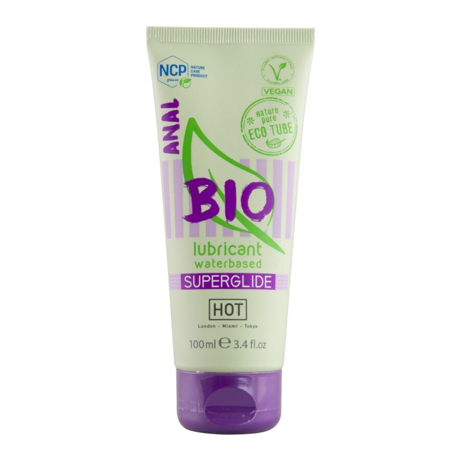 La marca HOT nos facilita esta imagen de su producto HOT - BIO LUBRICANT LUBRICANTE BIO BASE AGUA SUPERGLIDE ANAL 100 ML para nuestro catálogo.