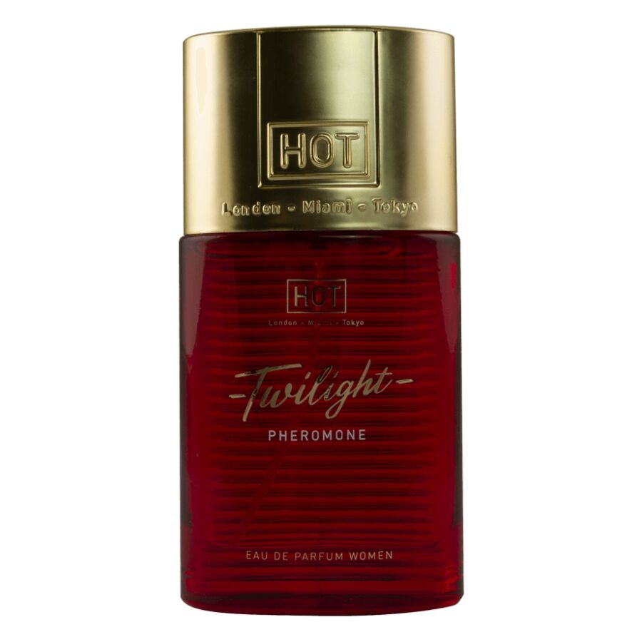 La marca HOT nos facilita esta imagen de su producto HOT - TWILIGHT PERFUME CON FEROMONAS MUJER 50 ML para nuestro catálogo.