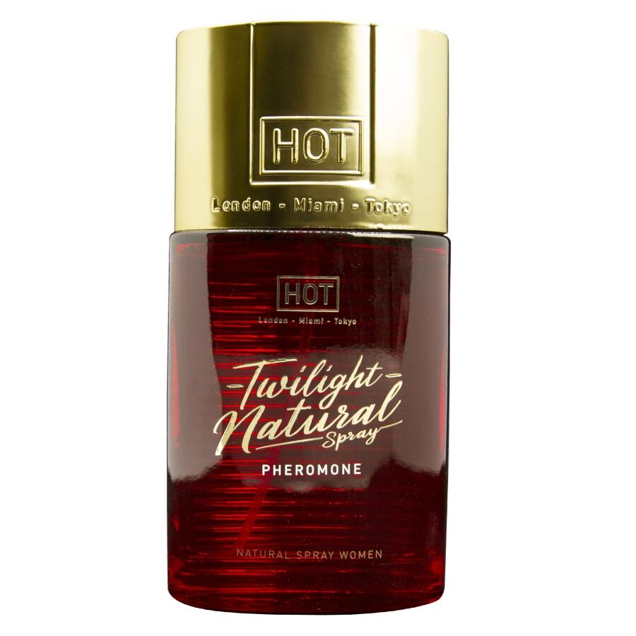 La marca HOT nos facilita esta imagen de su producto HOT - TWILIGHT NATURAL CON FEROMONAS MUJER 50 ML para nuestro catálogo.