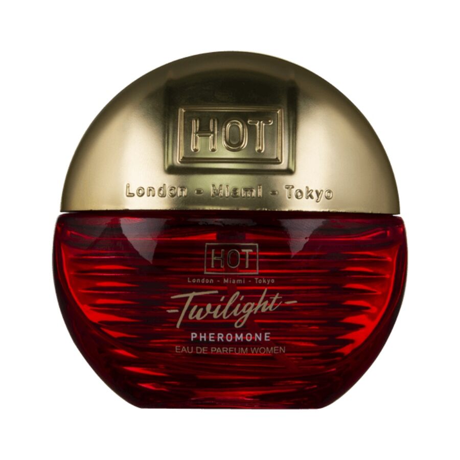 La marca HOT nos facilita esta imagen de su producto HOT - TWILIGHT PERFUME CON FEROMONAS MUJER 15 ML para nuestro catálogo.