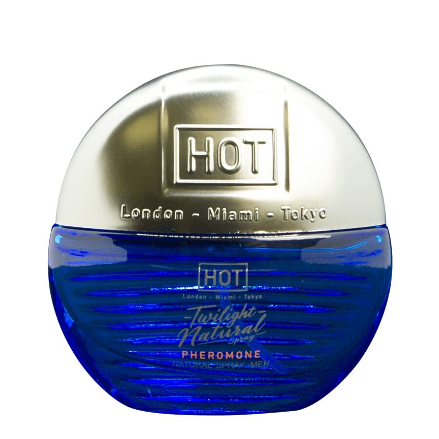 La marca HOT nos facilita esta imagen de su producto HOT - TWILIGHT NATURAL CON FEROMONAS HOMBRE 15 ML para nuestro catálogo.