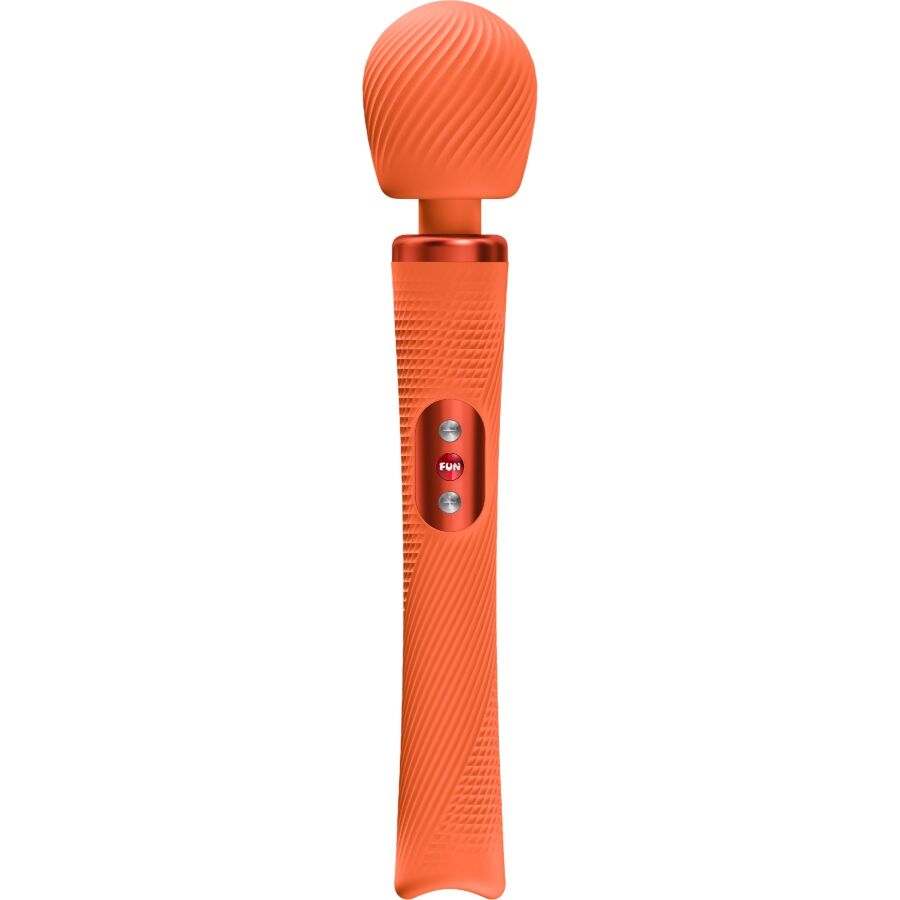 La marca FUN FACTORY nos facilita esta imagen de su producto FUN FACTORY - VIM VIBRADOR WAND NARANJA para nuestro catálogo.