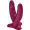 La marca FUN FACTORY nos facilita esta imagen de su producto FUN FACTORY - RYDE DILDO DOBLE BURDEOS para nuestro catálogo.