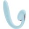 La marca FUN FACTORY nos facilita esta imagen de su producto FUN FACTORY - CRESCENDO DOBLE VIBRADOR INSERTABLE AIR PULSE AZUL para nuestro catálogo.