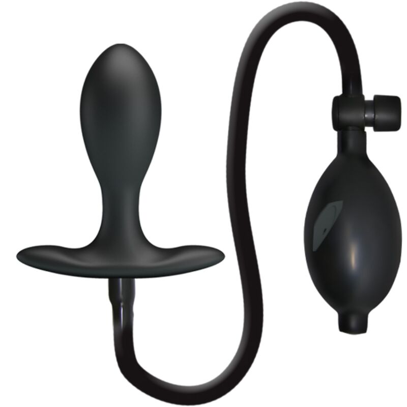 La marca PRETTY LOVE PARTY UP nos facilita esta imagen de su producto PRETTY LOVE - PLUG ANAL INFLABLE NEGRO para nuestro catálogo.