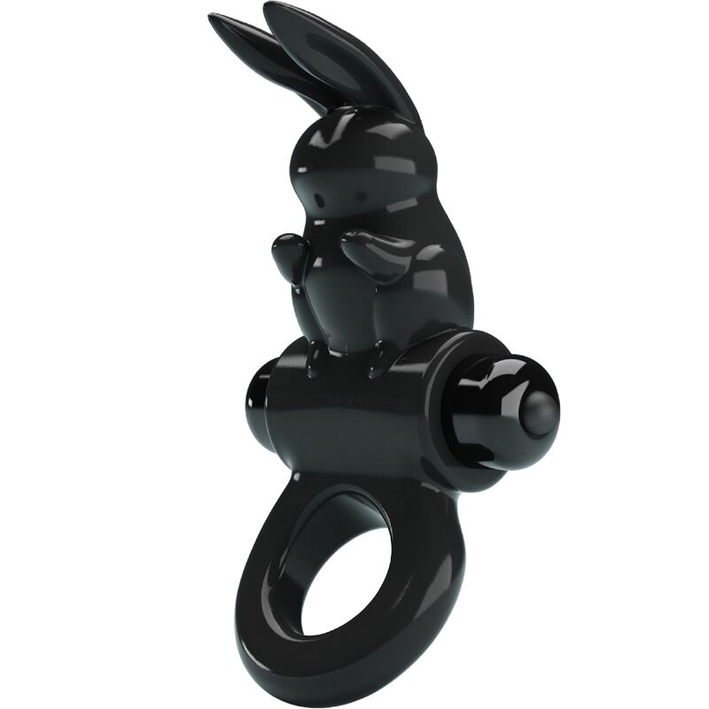 La marca PRETTY LOVE PARTY UP nos facilita esta imagen de su producto PRETTY LOVE - EXCITING RING ANILLO VIBRADOR RABBIT 10 VIBRACIONES NEGRO para nuestro catálogo.