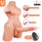 La marca INTENSE BODIES & MASTURBATORS nos facilita esta imagen de su producto INTENSE DEEP TOUCH - MARTY TORSO CON ANO Y DILDO REALÍSTICO CON EMPUJE Y VIBRACIÓN CONTROL REMOTO 6.2 KG para nuestro catálogo.