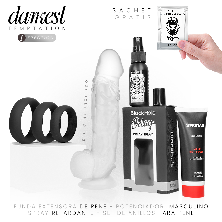 La marca DARKEST TEMPATION nos facilita esta imagen de su producto DARKEST TEMPTATION - 1: ERECTION para nuestro catálogo.