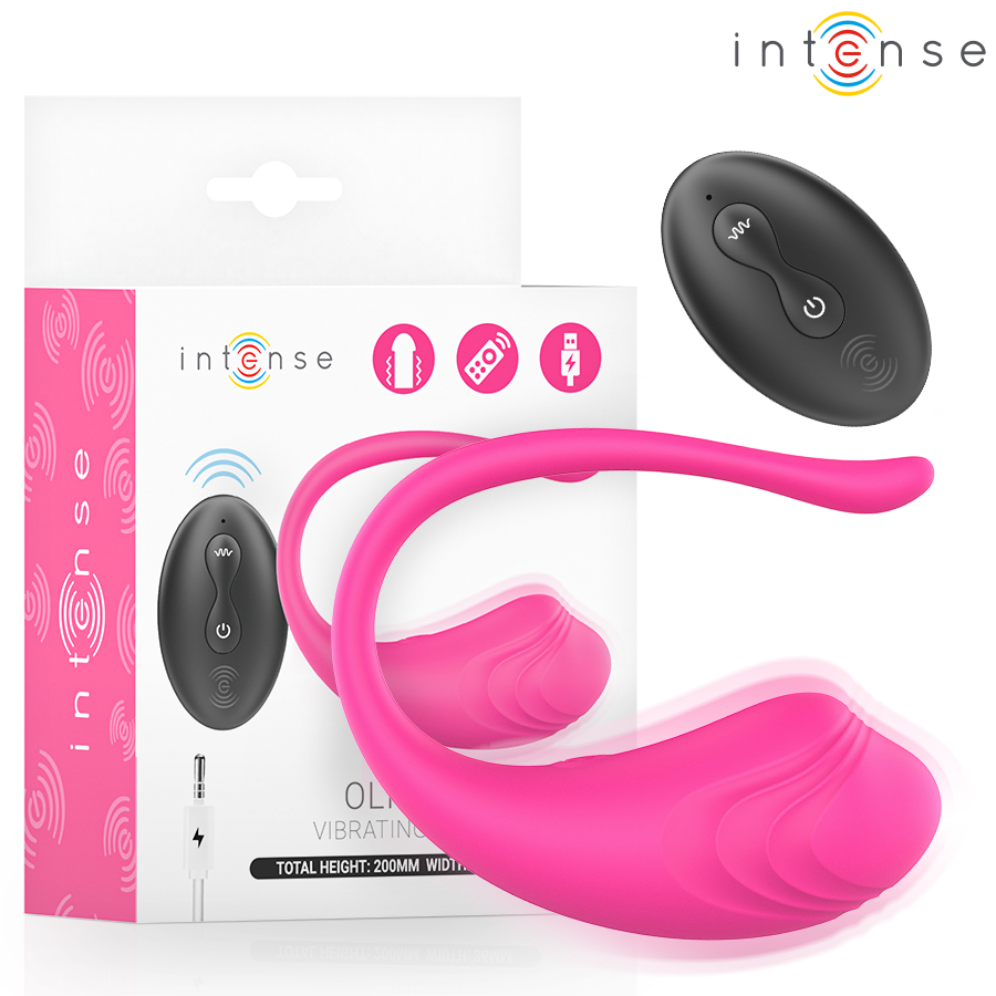 La marca INTENSE REMOTE CONTROL nos facilita esta imagen de su producto INTENSE - OLIVIA HUEVO VIBRADOR ROSA CONTROL REMOTO para nuestro catálogo.