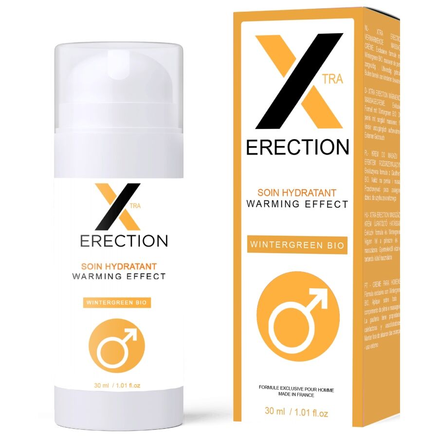 La marca RUF nos facilita esta imagen de su producto RUF - X ERECTION CREMA ERECCIÓN EFECTO CALOR 40 ML para nuestro catálogo.