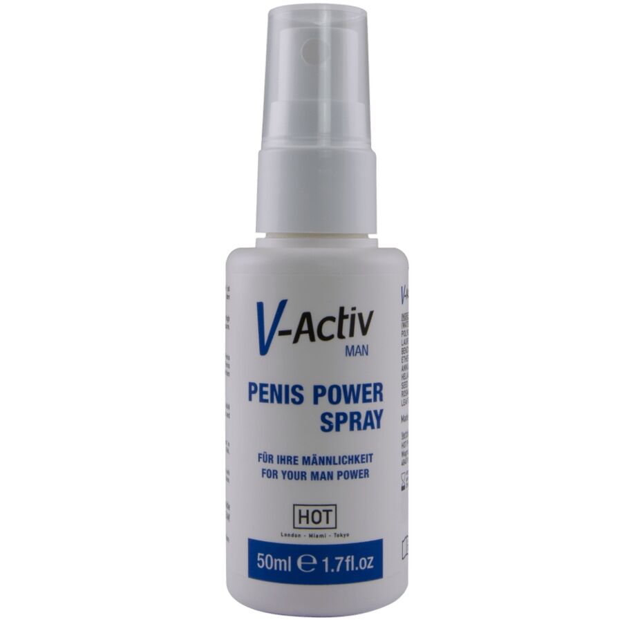 La marca HOT nos facilita esta imagen de su producto HOT - V-ACTIV PENIS POWER SPRAY PARA HOMBRE 50 ML para nuestro catálogo.
