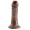 La marca KING COCK nos facilita esta imagen de su producto KING COCK - 6" PENE MARRÓN 15.2 CM para nuestro catálogo.