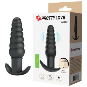 La marca PRETTY LOVE BOTTOM nos facilita esta imagen de su producto PRETTY LOVE - AEOLIS PLUG ANAL CON VIBRACIÓN para nuestro catálogo.