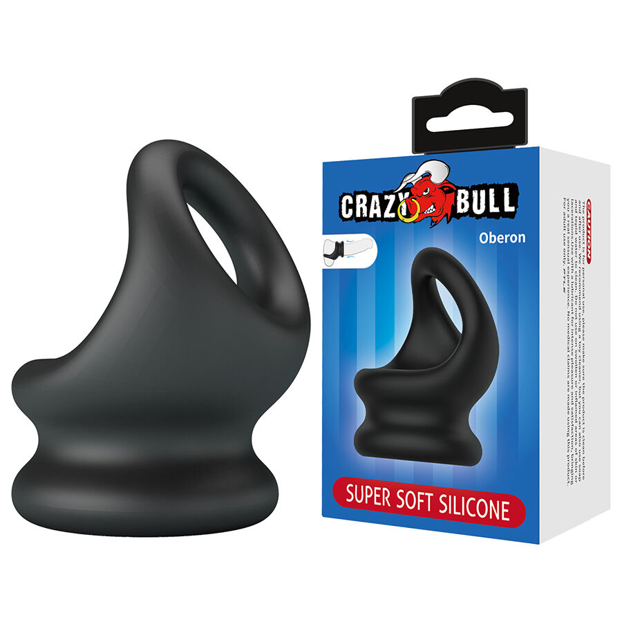 La marca CRAZY BULL nos facilita esta imagen de su producto CRAZY BULL - OBERON ANILLO DE SOPORTE PARA PENE Y TESTÍCULOS para nuestro catálogo.