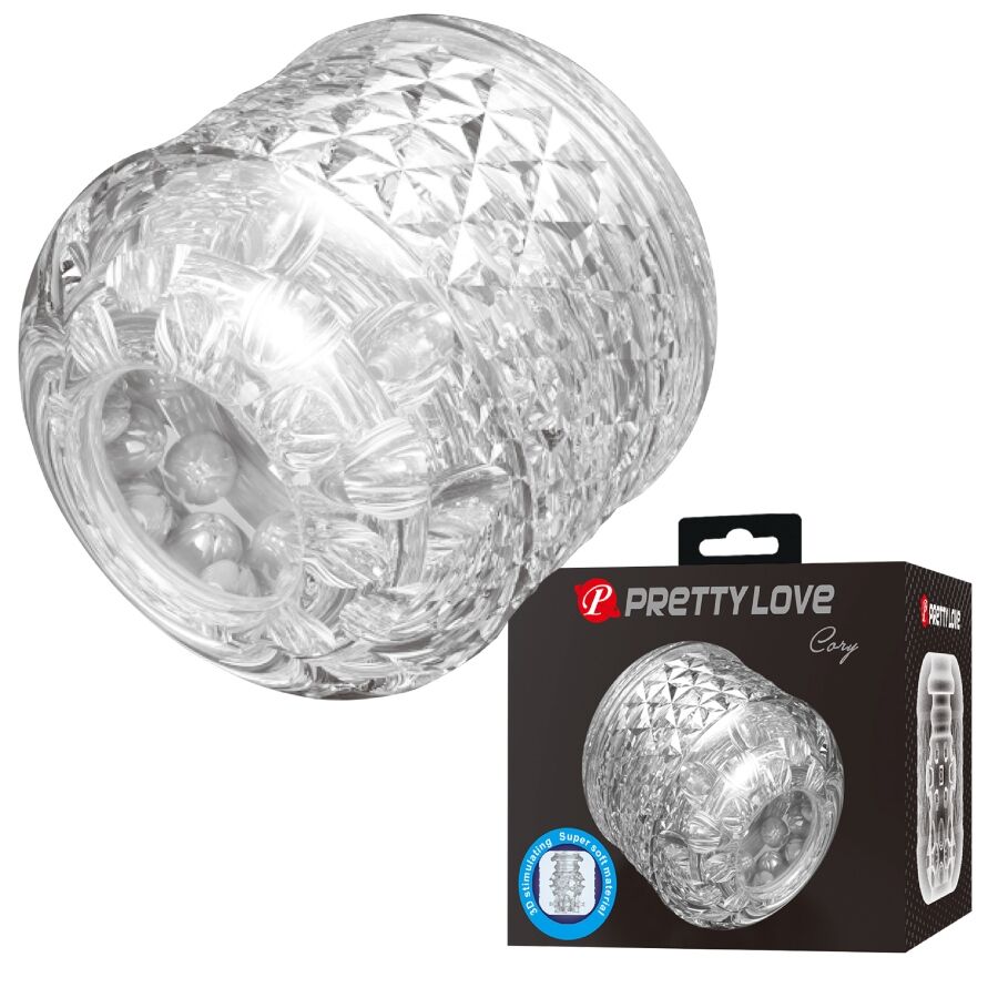 La marca PRETTY LOVE MALE nos facilita esta imagen de su producto PRETTY LOVE - CARY MASTURBADOR DOBLE ENTRADA para nuestro catálogo.