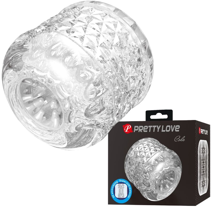La marca PRETTY LOVE MALE nos facilita esta imagen de su producto PRETTY LOVE - COLE MASTURBADOR DOBLE ENTRADA para nuestro catálogo.