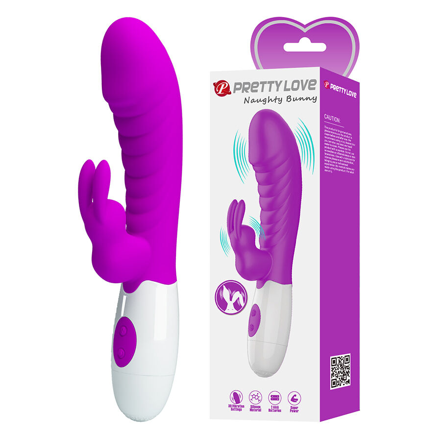 La marca PRETTY LOVE FLIRTATION nos facilita esta imagen de su producto PRETTY LOVE - NAUGHTY BUNNY VIBRADOR MORADO para nuestro catálogo.