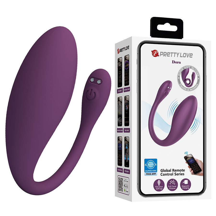 La marca PRETTY LOVE SMART nos facilita esta imagen de su producto PRETTY LOVE - DORA VIBRADOR INVISIBLE CON APP GRATUITA para nuestro catálogo.