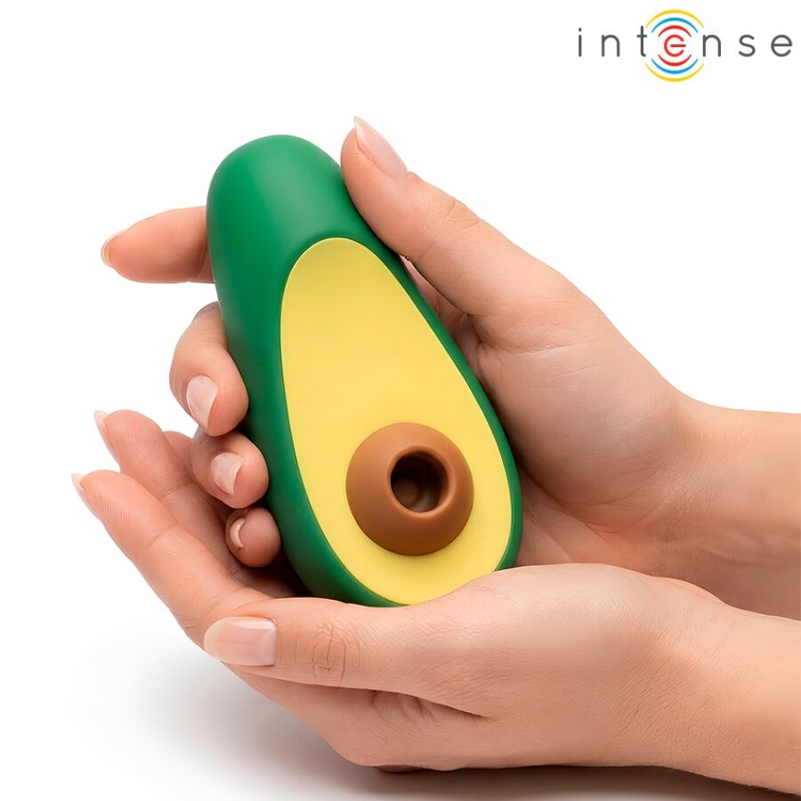 La marca INTENSE FUN TOYS nos facilita esta imagen de su producto INTENSE - WAKI ESTIMULADOR SUCCIONADOR DE CLÍTORIS AGUACATE para nuestro catálogo.