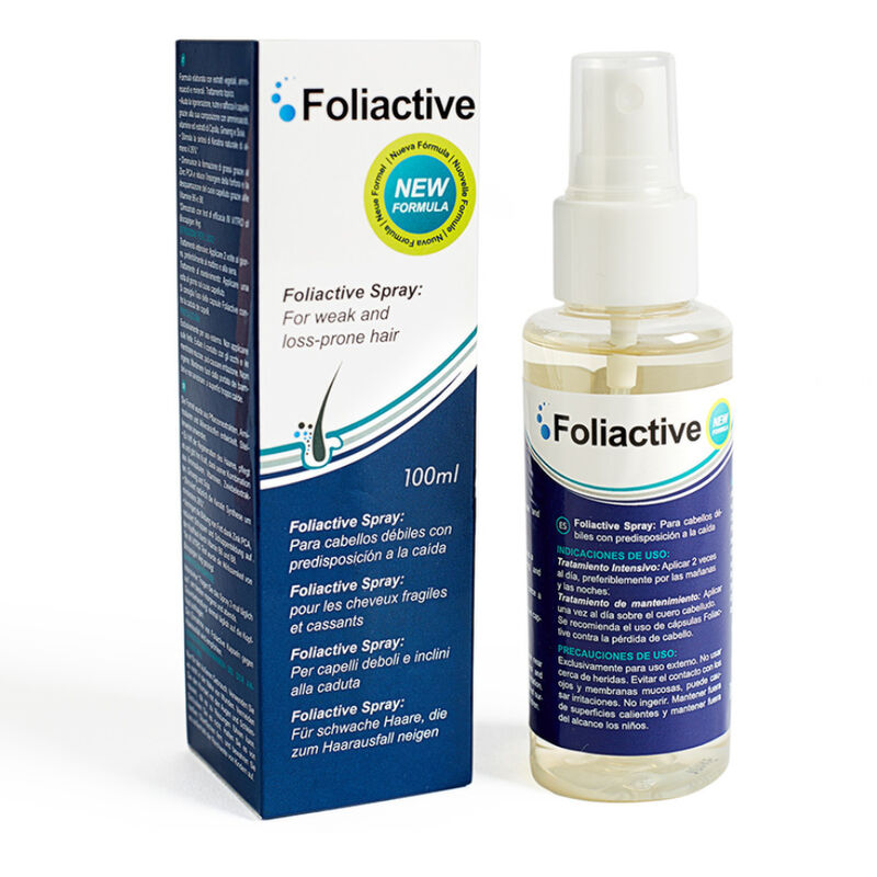 La marca 500COSMETICS nos facilita esta imagen de su producto 500 COSMETICS - FOLIACTIVE SPRAY PARA EVITAR CAIDA CABELLO Y SU CRECIMIENTO para nuestro catálogo.